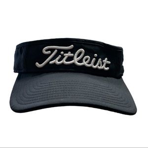 Black Titleist Visor